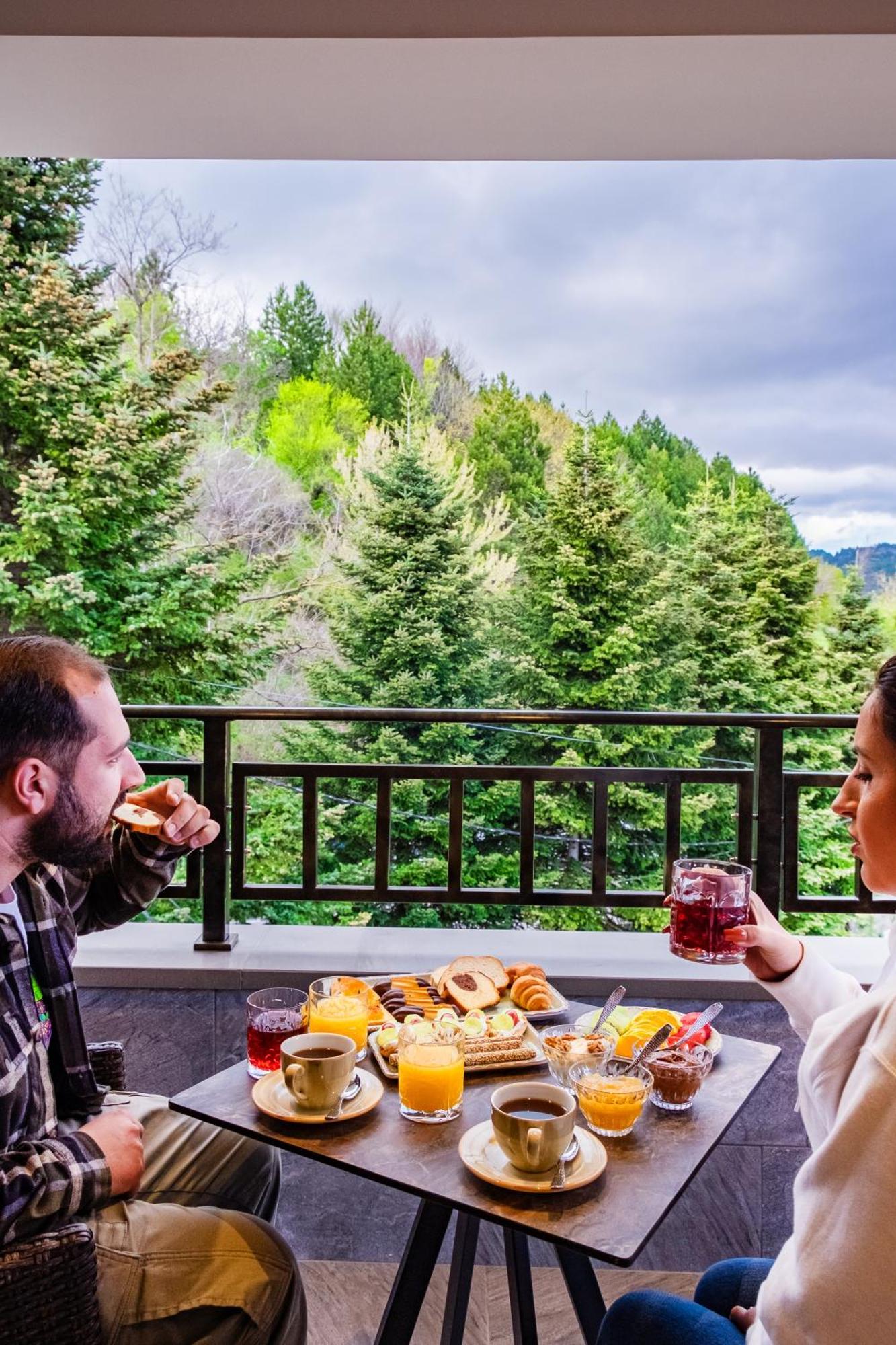 Floara Di Munte Forest Luxury Suites Мецово Екстериор снимка